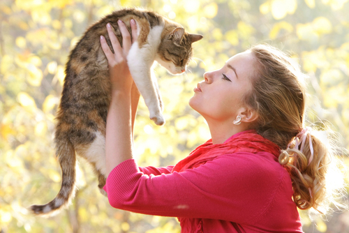 A cat is the perfect pet for a family as they encourage responsibility and teach compassion. 